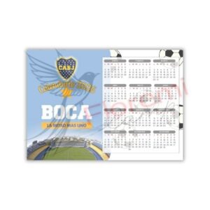 Calendario A4 Horizonrtal Boca26