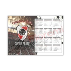 Calendario A4 Horizontal River26