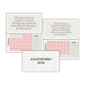 Calendario pared mama26