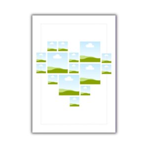 Plantilla Corazón, editable en canva