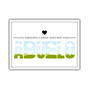 Plantilla Cuadro Abuelo editable de canva
