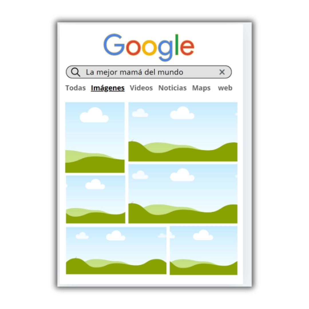 Plantilla Cuadro Google