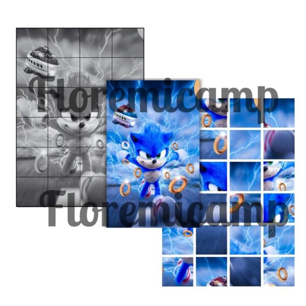 Rompecabezas Sonic en PDF para descargar
