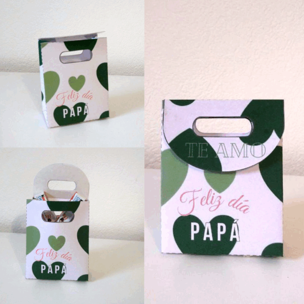 Kit Imprimible Día del Padre - Cajas Regalo - Imagen 9