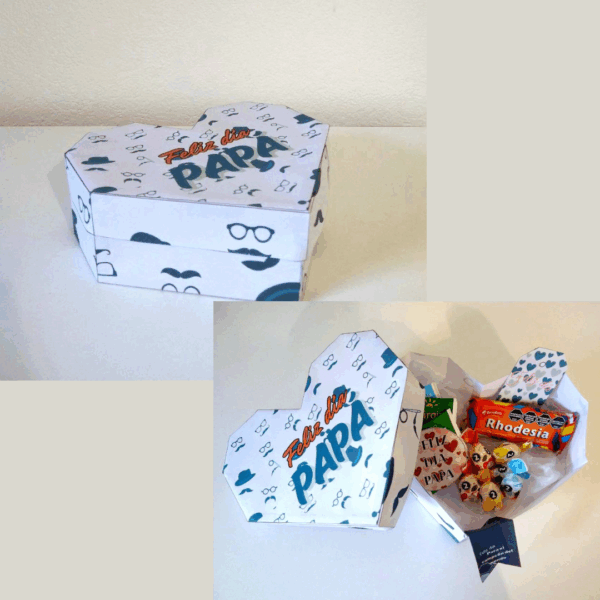 Kit Imprimible Día del Padre - Cajas Regalo - Imagen 3