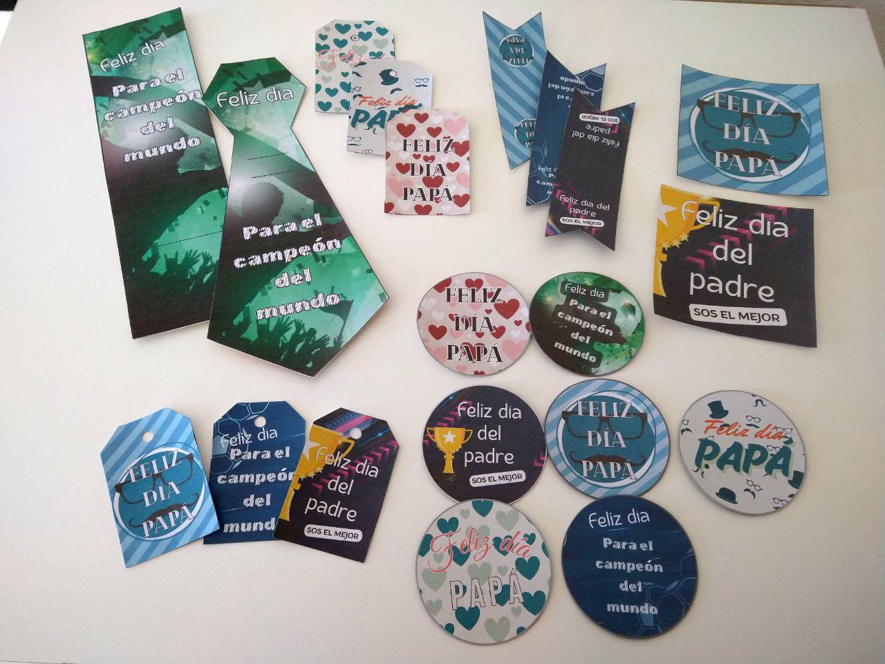 Combo Kit imprimible Día del Padre (3 PDF) - Imagen 5