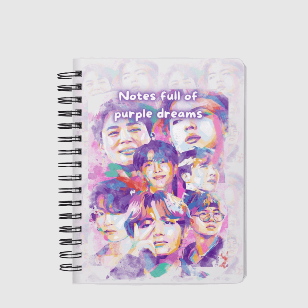 Libreta Bts imprimible
